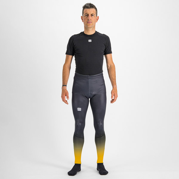 SPORTFUL XCOUNTRY APEX RACE TIGHT DARK GRAY / YELLOW