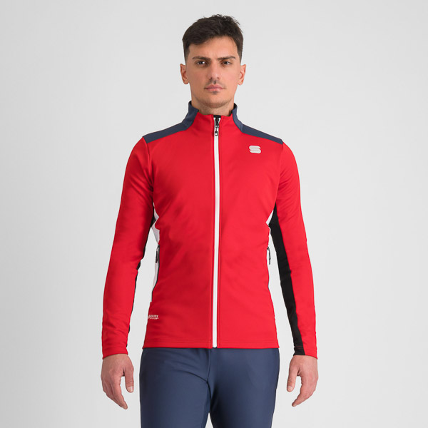 SPORTFUL XCOUNTRY SQUADRA JACKET TANGO RED/GALAXY BLUE