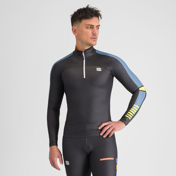 SPORTFUL XCOUNTRY APEX JERSEY BLACK/NATURAL GRAY