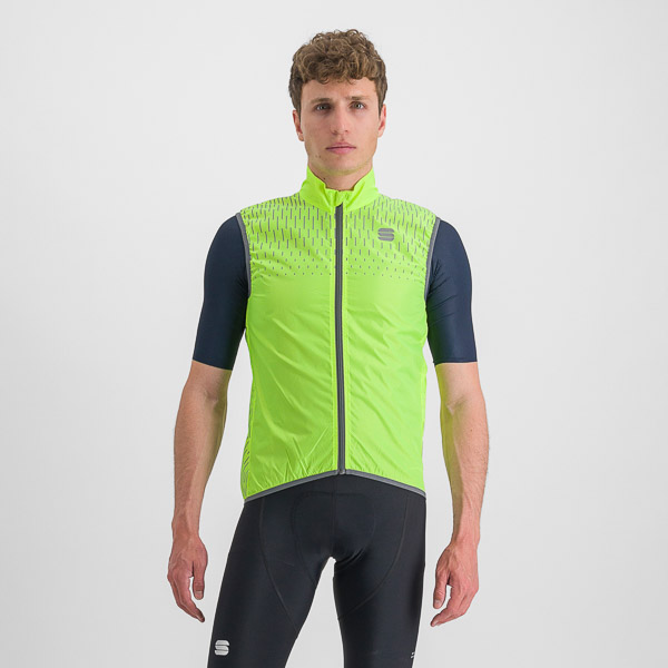 SPORTFUL CYCLING REFLEX VEST YELLOW FLUO