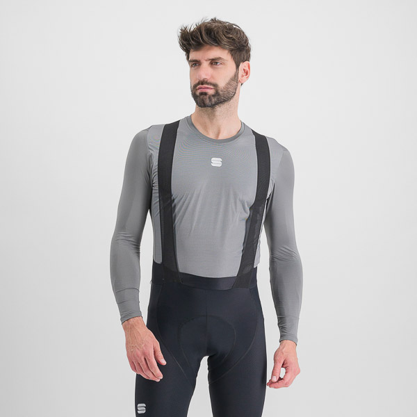SPORTFUL CYCLING FIANDRE THERMAL LAYER LONG SLEEVE ASH GREY