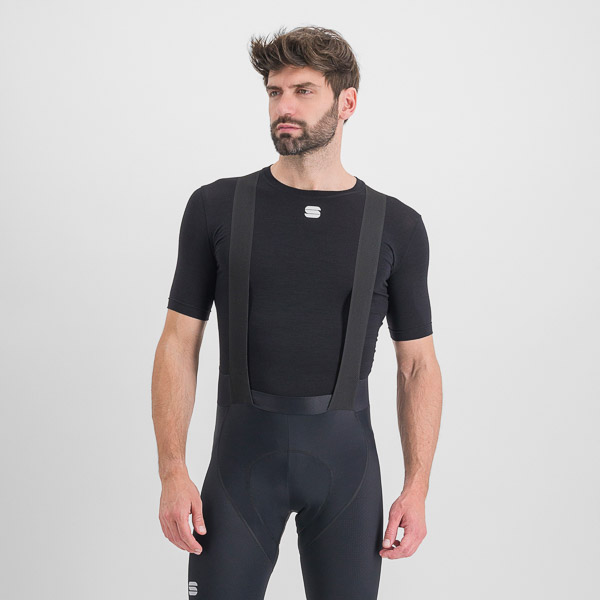Sportful Cycling Merino Layer Tee Short Sleeve Black