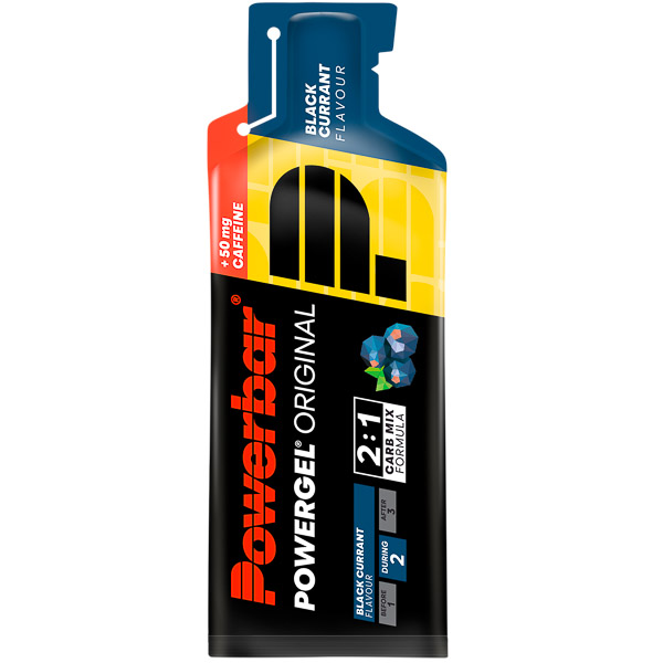 PowerBar PowerGel 41g Black Currant + caffeine