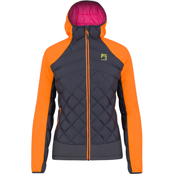 Karpos Lastei Active Plus W Jacket Vulcan/Vibrant Orange