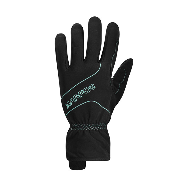 Karpos Alagna Glove Black/Aqua Ski