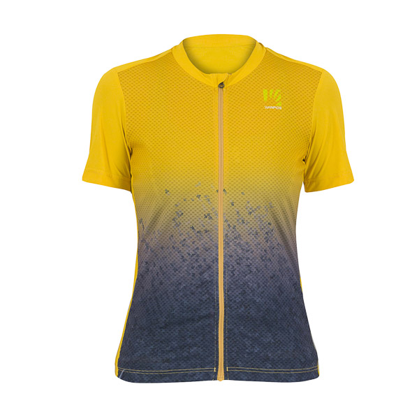 Karpos Verve Evo W Jersey Lemon Curry/Ombre Blue