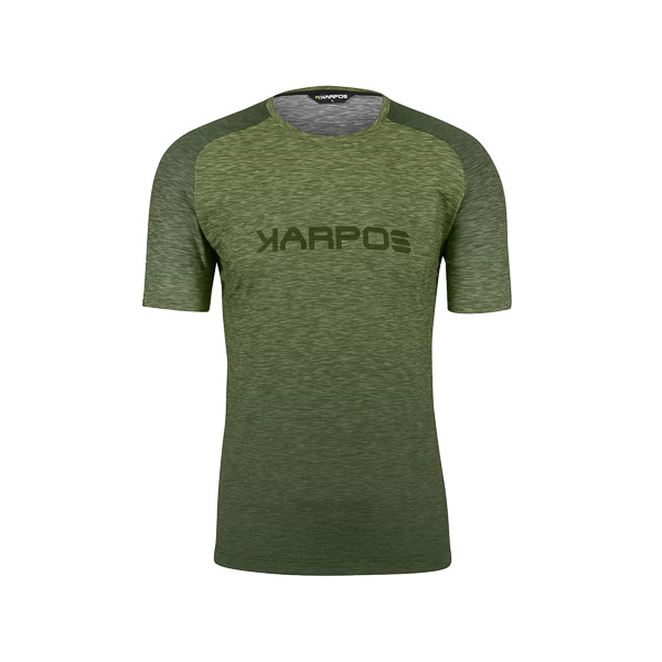 KARPOS PRATO PIAZZA JERSEY RIFLE GREEN/ CEDAR GREEN