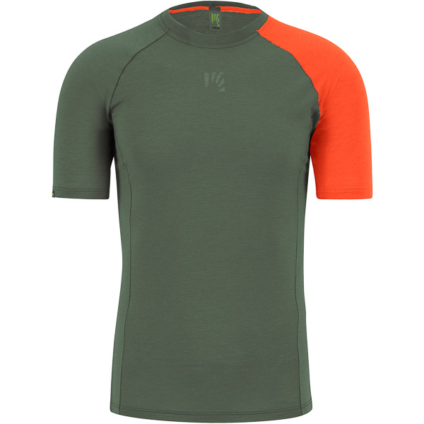 Karpos Dinamico Merino 130 T-Shirt Thyme/Spicy Orange