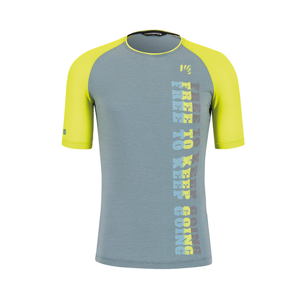 KARPOS MOVED EVO JERSEY STARGAZER/PRIMROSE