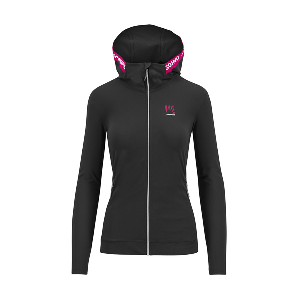 Karpos Easyfrizz W Full-Zip Hoodie Black/Innuendo