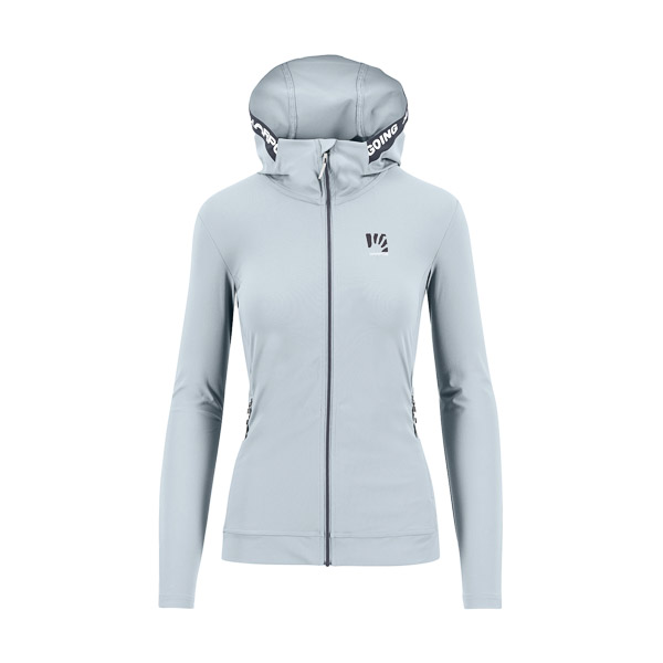 KARPOS EASYFRIZZ W FULL-ZIP HOODIE SKYWRITING/OMBRE BLUE