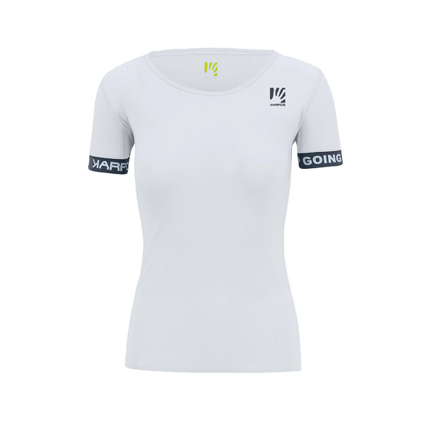KARPOS EASYFRIZZ W T-SHIRT BRIGHT WHITE/OMBRE BLUE