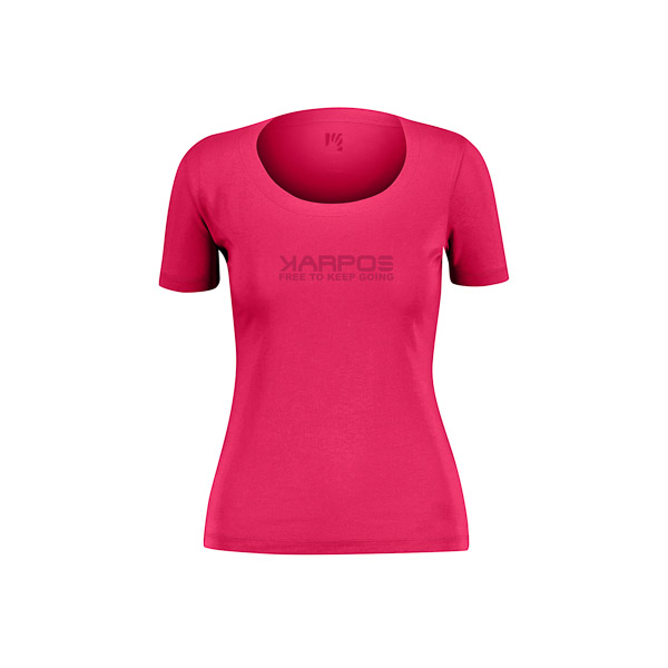 KARPOS LOMA COTTON W T-SHIRT INNUENDO/WRITING PRINT