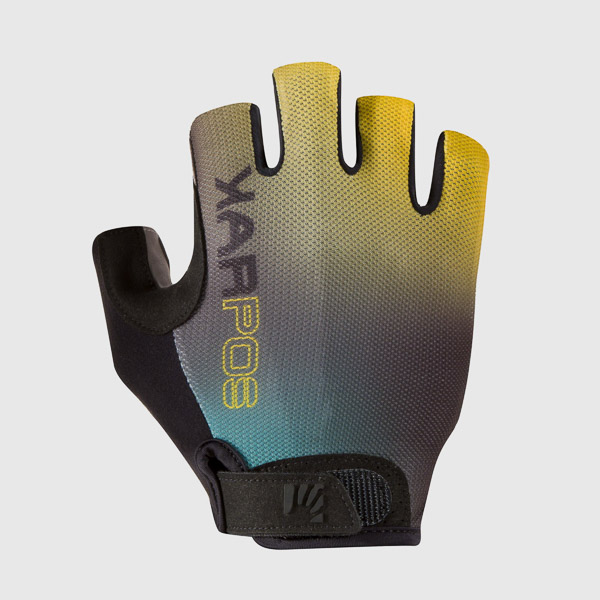 KARPOS FEDERIA 1/2 FINGERS GLOVE NORTH ATL/BLACK/L.CURRY