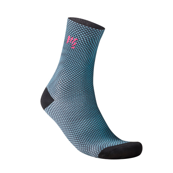 KARPOS LOGO PRINT W SOCKS DELPHINIUM OMBRE BLUE INNUENDO