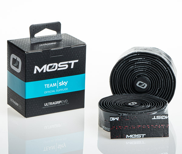 MOST Bar Tape ULTRAGRIPevo 3mm BLACK DOTTED RED