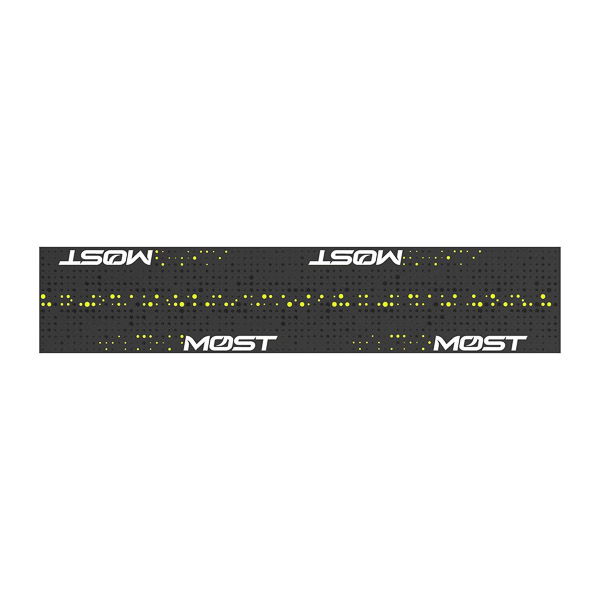 MOST Bar Tape ULTRAGRIPevo 3mm BLACK DOTTED YELLOW FLUO