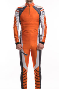 Sportful Sapporo Race Pant Orange/Grey/White