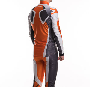 Sportful Sapporo Race Pant Orange/Grey/White