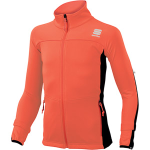 Sportful Kid’S Light Softshell Jacket Orange SDR/Black