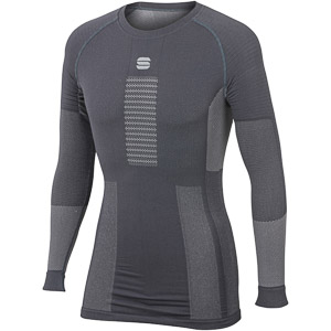 SPORTFUL XCOUNTRY 2ND SKIN LS JERSEY DARK GREY SILVER