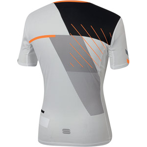 SPORTFUL XCOUNTRY TRAINING JERSEY WHITE ORANGE SDR