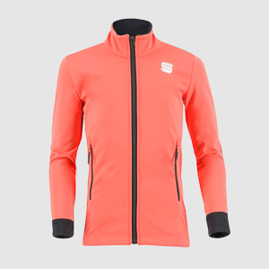 SPORTFUL XCOUNTRY SQUADRA KID’S JACKET POMPELMO / BLACK