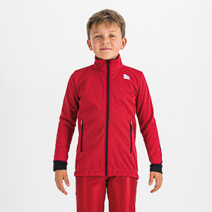 SPORTFUL XCOUNTRY SQUADRA KID’S JACKET RED RUMBA / BLACK