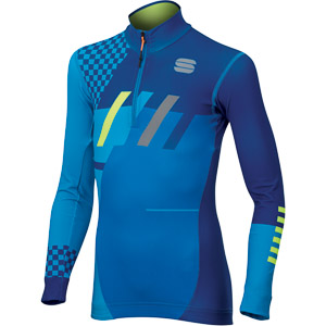 SPORTFUL XCOUNTRY SQUADRA JUNIOR TOP BRILLANT BLUE ITALY BLU