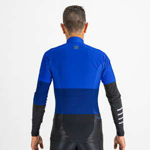 SPORTFUL XCOUNTRY SQUADRA RACE JERSEY BLUE CERAMIC BLACK