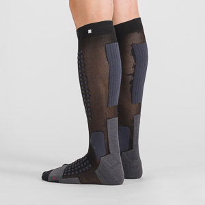 SPORTFUL XCOUNTRY APEX LONG SOCKS BLACK DARK GREY