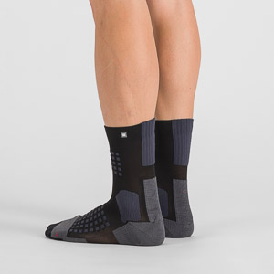 SPORTFUL XCOUNTRY APEX SOCKS BLACK DARK GREY