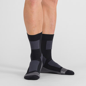 SPORTFUL XCOUNTRY PRIMALOFT SOCKS BLACK CHILI RED