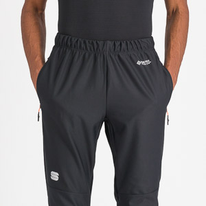SPORTFUL XCOUNTRY SQUADRA PANT SHORT ZIP BLACK