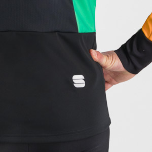 SPORTFUL XCOUNTRY APEX JACKET BLACK/WHITE/GREEN/YELLOW