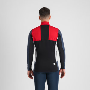 SPORTFUL XCOUNTRY SQUADRA JACKET GALAXY BLUE/RED/WHITE