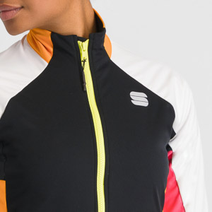 SPORTFUL XCOUNTRY APEX W JACKET BLACK/WHITE/YELLOW/PINK