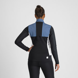 SPORTFUL XCOUNTRY SQUADRA W JACKET BLACK/NATURAL GRAY