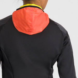 SPORTFUL XCOUNTRY CARDIO W JACKET BLACK/MILITARY GREEN/POMPELMO