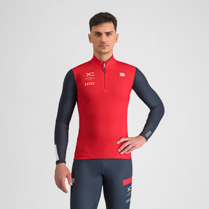 SPORTFUL XCOUNTRY SQUADRA JERSEY TANGO RED/GALAXY BLUE