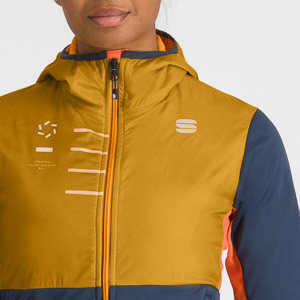 SPORTFUL XCOUNTRY RYTHMO W JACKET WOOD YELLOW/GALAXY BLUE