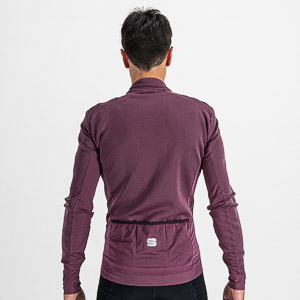 SPORTFUL CYCLING MONOCROM THERMAL JERSEY MAUVE