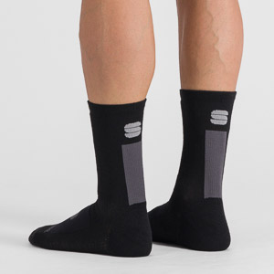 Sportful Cycling Merino Wool 18 Socks Black/Antharcite