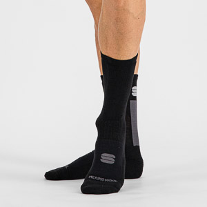 Sportful Cycling Merino Wool 18 Socks Black/Antharcite
