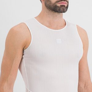SPORTFUL CYCLING PRO BASELAYER SLEEVELESS. WHITE