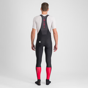 SPORTFUL CLASSIC BIBTIGHT BLACK TANGO RED