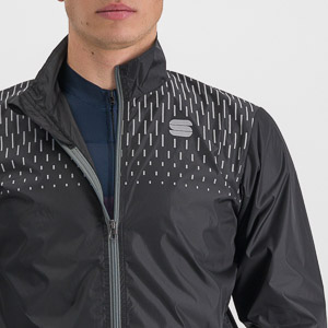 SPORTFUL CYCLING REFLEX JACKET BLACK