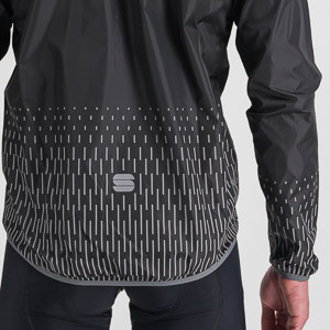 SPORTFUL CYCLING REFLEX JACKET BLACK