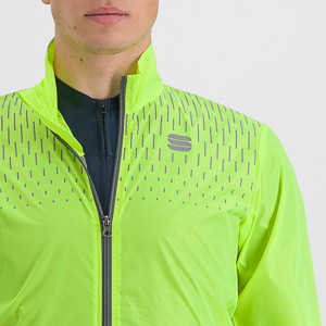 SPORTFUL CYCLING REFLEX JACKET YELLOW FLUO