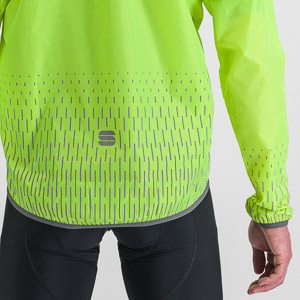 SPORTFUL CYCLING REFLEX JACKET YELLOW FLUO